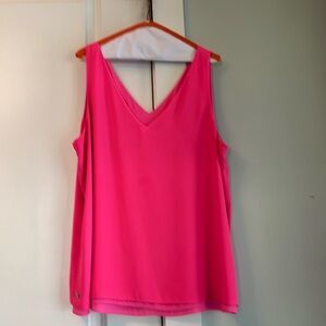 Lilly Pulitzer v-neck reversible tank